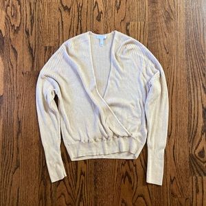 Wrap Front Sweater